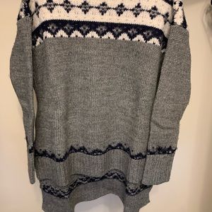 LOFT fair isle sweater